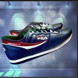 Fila Men's Red White & Blue Sneakers